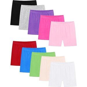 Resinta 10 Pack Girls Bike ,Cartwheel Under Dress Dance Shorts Girls 8-10Yrs NWT